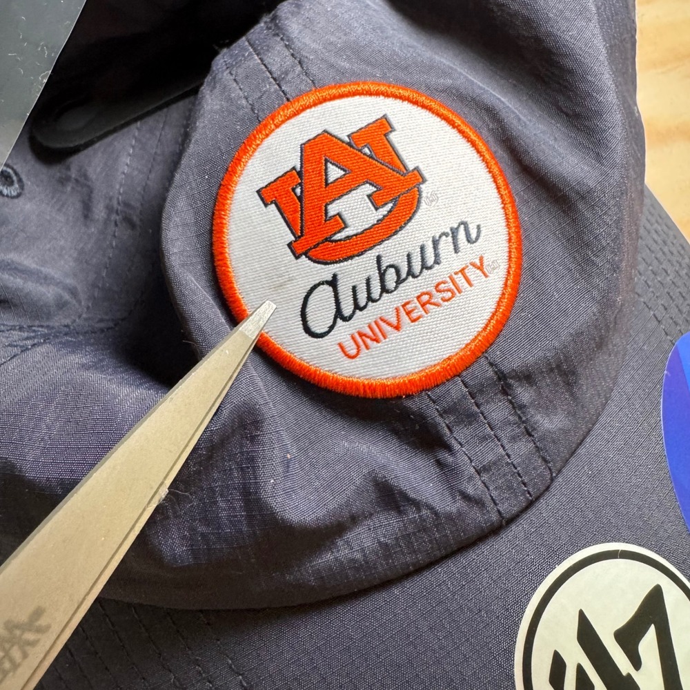 Auburn University Brrr Cleanup Adjustable Navy Blue Nylon Cap OSFA‎ Soft Shell - Picture 8 of 9